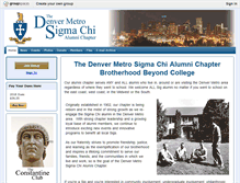 Tablet Screenshot of denversigmachi.net